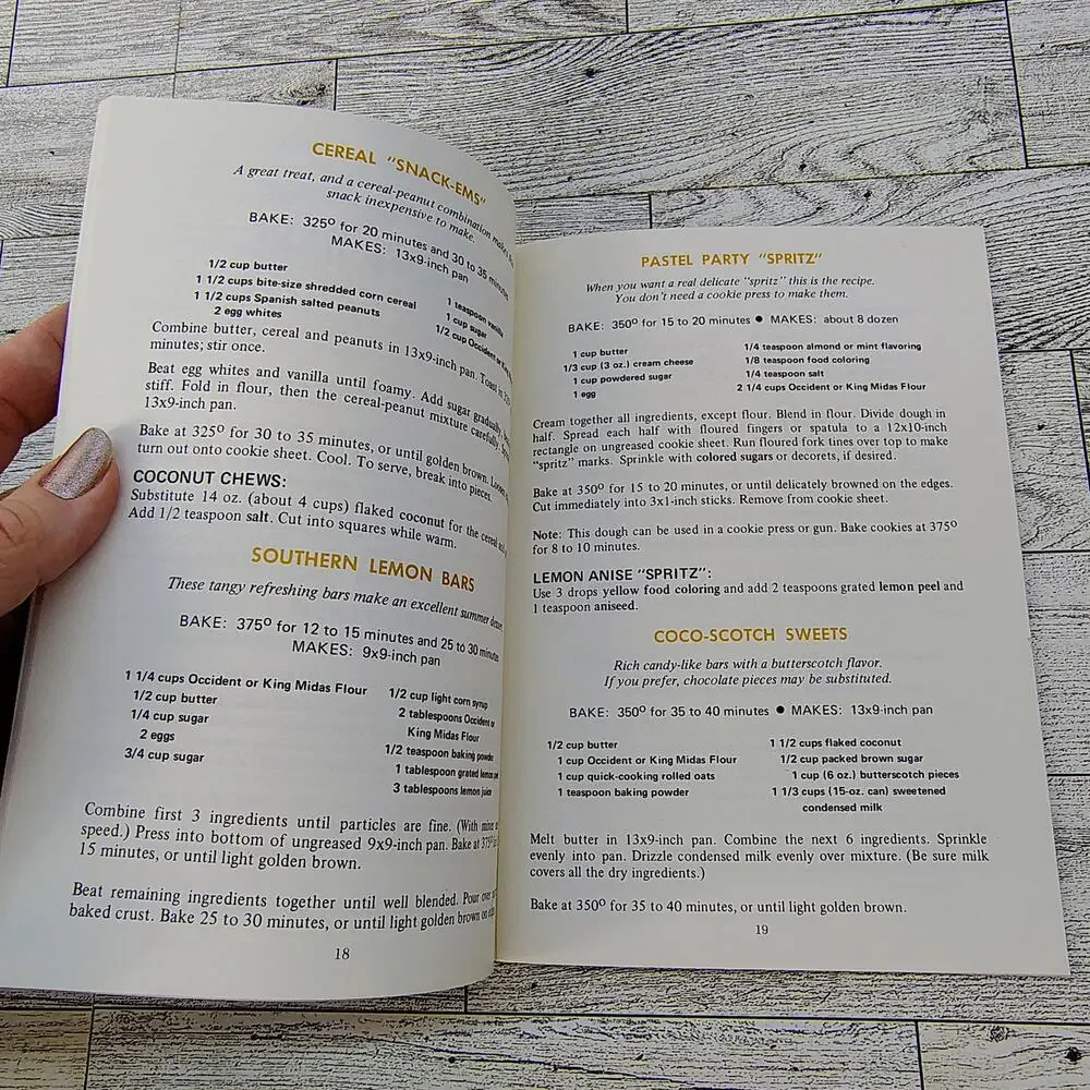 Cookbook occident king